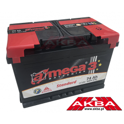 Akumulator AMEGA Standard M3 12V 74Ah 680A